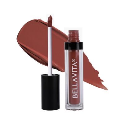 B.ELLAVITA Kiss-Proof Liquid Lipstick | 4.5 ml | 18-hr Stay | Liquid Lipstick | Waterproof | Long Lasting | Ultra Matte Finish