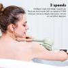 Electric Body Brush, Electric Body Scrubber Brush with 6 Brush Heads, 3 Speeds, IPX6 Rechargeable Shower Body Scrubber Brush, for Exfoliating and Massage (Green) view 2