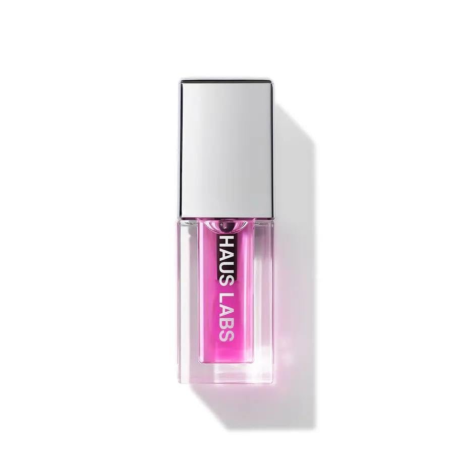 HAUS LABS BY LADY GAGA Mini PhD Hybrid Lip Oil - Tint (Sheer Pink) & ENTEL Aloe vera Sheet Masque (BONUS)