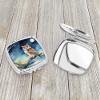 Caroline's Treasures Owl Perched in Coastal Tree Compact Mirror Decorative Travel Makeup Mirror for Women Girls Gifts Pocket Makeup Mirror Folding Handheld view 3