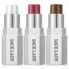 SACE LADY Face Sticks Trio, Cream Contour, Highlighter & Blush Makeup Sticks for Face, Easy to Blend & Long Lasting Natural Make Up for Cheek Eyes Lips (Twilight Shimmer, 3pcs) view 1