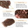Crochet Passion Twist Hair Pre looped Brown Color, 12 Inch 9 Packs Pre twisted Passion Twist Crochet Hair,Soft Pretwisted/Prelooped Curly Crochet Hair For Black Women,Short Crochet Braids(12in,30#) view 4