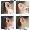 Orglace Self Ear Piercing Kit,2 Pack Disposable Ear Piercing Gun with Cubic Zirconia Ear Stud,at Home Household Body Piercing Tools (206#-3mm White) view 4