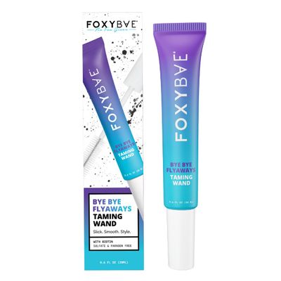 FoxyBae Taming Wand for Hair - Tame Flyaways, Smooth Frizz, Style Edges - Hair Taming Wand - Slick Back Finishing Product - Byebye Flyaways - with Biotin - Sulfate-Free, Paraben-Free - 0.6 Fl Oz