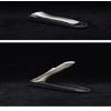 Anti Splash Nail Clipper Set, Stainless Steel, Ultra Sharp, Sturdy, Nano Glass Files, Magnetic Boxes, Silver Black view 3