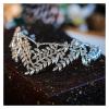TRUSTTWO Luxury Crystal Leaf Wedding Crown For Bride Headpiece Baroque Tiara And Crown Fashion Princess Tiara Rhinestone Hair Accessories The New view 2