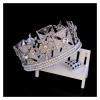 TRUSTTWO Vintage Flower Queen Crown Pearl Bridal Hair Jewelry Full Round Crowns Pageant Wedding Headdress Brides Hair Hair Accessories The New view 4