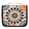 Hsnar Ethnic Mandala Flower Travel Toiletry Bag with Hanging Hook Waterproof Cosmetic Bag Makeup Organizer Travel Containers for Toiletries view 1
