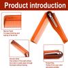 4-in-1 Folding Beard & Mustache Comb for Men, Best Pocket Folding Comb for Moustaches and Short Beards for Men Travel Fine Tooth Hair Combs for Everyday Grooming Styling view 3