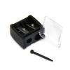 Precision Cosmetic Pencil Sharpener for Eyebrow Eyeliner 2 Holes view 1