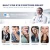 3D Cooling Gel Eye Mask - Reusable Cold Sleep Mask, Eyes Ice Pack with Hot & Cold Compress Therapy for Puffiness, Dark Circles, Dry Eyes, Headaches and Stress Relief (Black,1 Pack) view 2