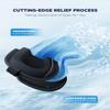 3D Cooling Gel Eye Mask - Reusable Cold Sleep Mask, Eyes Ice Pack with Hot & Cold Compress Therapy for Puffiness, Dark Circles, Dry Eyes, Headaches and Stress Relief (Black,1 Pack) view 4
