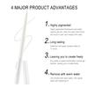 GHFCZOO Retractable White Eyeliner Pencil - Creamy, Pigmented, Smudge-Proof Eye Liner Pen view 3