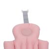 Bath Cushion for Tub, Non Slip Bathing Mat Neck Back Support Bathtub Cushion Bathtub Cushion for Soaking Tub with Suction Cup for Home Bathroom Hotel (Pinkish) view 4