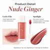 INGA Water Glow Lip Tint | Hydrating, Glossy Korean Lip Tint with Sheer Color & Glass-Like Shine | Long-Lasting, Non-Sticky Korean Lip Stain (NUDE GINGER) view 3
