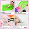 Canvalite 18000PCS Nail Rhinestones for Crafting, Multicolor 3mm Flatback Rainbow Gems, Bedazzling Crystal with 4Pcs 2.5g Jewelry Glue for DIY Crafts Clothing Shoes Nail Art,Stocking Stuffers Gifts view 3