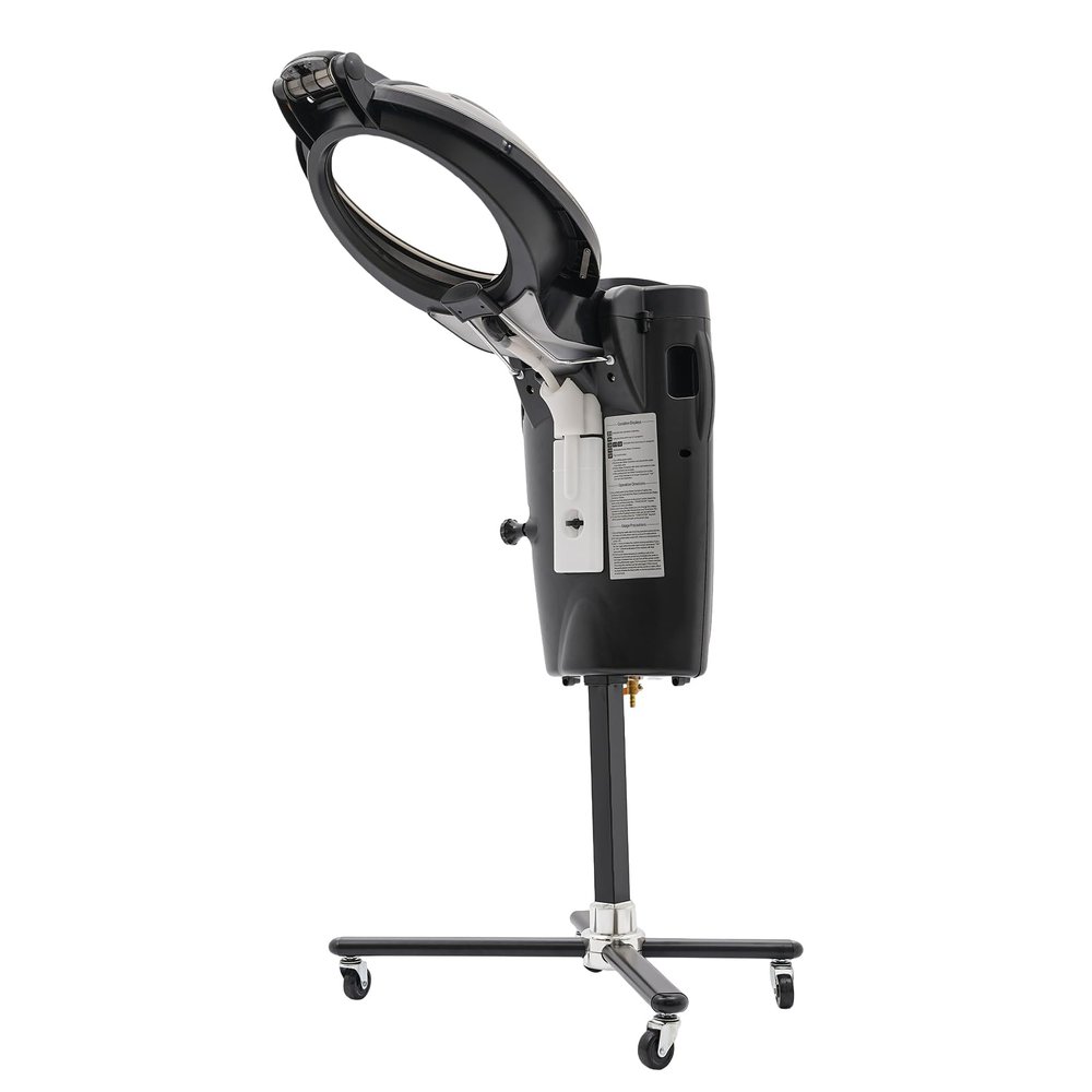 700W Hair Steamer Multi-Function Hair Steamer Machine, Free Standing Hair Steamer 104-158 (Black)