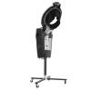 700W Hair Steamer Multi-Function Hair Steamer Machine, Free Standing Hair Steamer 104-158 (Black) view 2