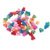 100pcs Mini Claw Clips, Colorful Non Slip Hair Clips for Girls Thin Hair, Small Matte Hair Claw Clips for Kids Hair Styling Small Matte Claw Clips Mini Claw Clips Small Claw Clips view 1