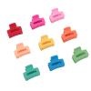 100pcs Mini Claw Clips, Colorful Non Slip Hair Clips for Girls Thin Hair, Small Matte Hair Claw Clips for Kids Hair Styling Small Matte Claw Clips Mini Claw Clips Small Claw Clips view 3