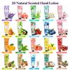 KIYTARBOO 120 Pack Hand Cream Gift Set, Travel Size Lotion, Mini Hand Creams, Teacher Appreciation Gifts, Hand Cream for Dry Cracked Hands, Bulk Christmas Gifts for Coworkers Adults Women Nurse view 3