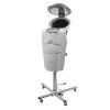 700W Hair Steamer Multi-Function Hair Steamer Machine, Free Standing Hair Steamer 104-158 (White) view 3