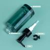 1Pcs 100ml 3.4oz Glass Pump Bottles Lotion Dispenser Empty Refillable Travel Size Cosmetic Toiletries Sample Storage Container Vial Jar with Black Pump for Shampoo Essential Oil view 4