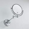 UXHRILV Makeup Vanity Mirror,Two-Sided Wall Mounted Beauty Mirror Multiple Magnification Bathroom Mirror 360Swivel Extendable Cosmetic Mirror 8inch (Nickel 3X) view 3