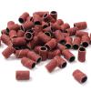 100Pcs 80/120/150/180/240Grit Sanding Bands For Drill Fine Grit Sanding Bands Drill Sanding Bit view 1