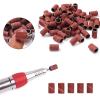 100Pcs 80/120/150/180/240Grit Sanding Bands For Drill Fine Grit Sanding Bands Drill Sanding Bit view 3