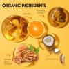 VOERUY Body Scrub, Turmeric Exfoliating Body Scrub, with Coconut Oil & Vitamin C, Bikini Area Exfoliator Gently Exfoliate Body Hand and Foot Scrub, Moisturized Skin for Women and Men, 11.28oz/320g view 2