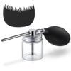 Hohean Hair Building Fiber Spray with Hairline Optimizer, Hair Fibers Spray for Hair-building, Portable Fiber Powder with Nozzle, Hairline Building Powder Accessory(Black) view 1