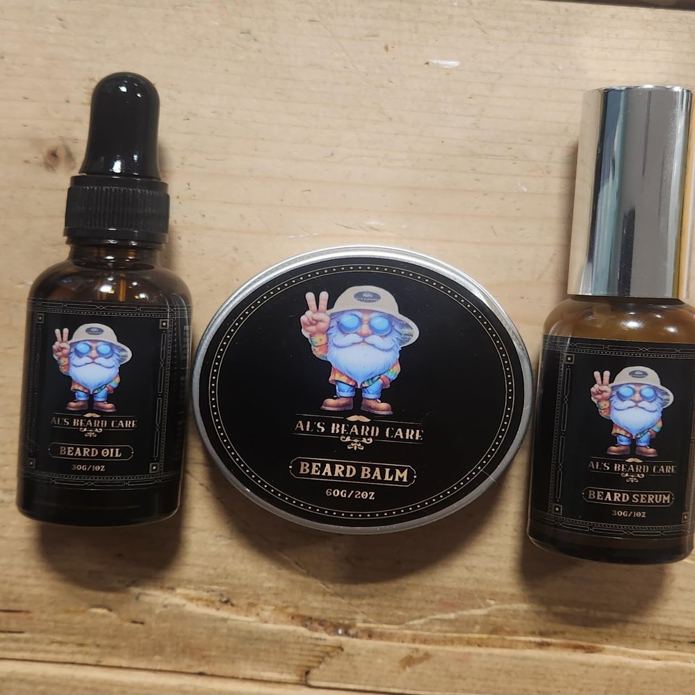 Al's Beard Growing Kit, To Help Beard Grow Faster, Healthier