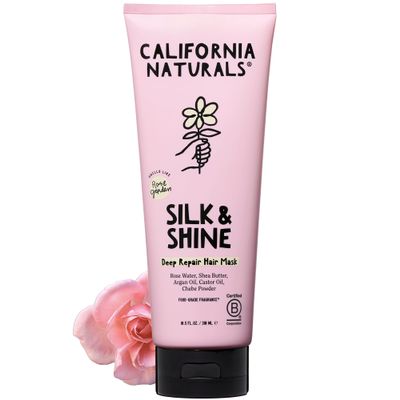 California Naturals Deep Repair Hair Mask, Deep Conditioner for Dry, Damaged Hair, Nautral, Vegan, Paraben and Sulfate Free, Hydrating and Conditioning, For Curly, Frizzy, All Hair Types, 10.5 fl oz