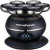 Veroshave 7-Blade Bald Head Shaver for Men - Cordless Hair Shaver for Men Bald, Rechargeable Head Trimmer for Men Bald Head, Mess-Free & Full-Shave Travel-Friendly Grooming Kit with Curved Blades view 4