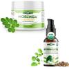 100% Natural Ingredients Moringa Oil Body Butter for Dry Skin with Vitamin A, C, and E And Single Origin Moringa Oil: Experience 100% Purity and USDA Certified Organic view 1