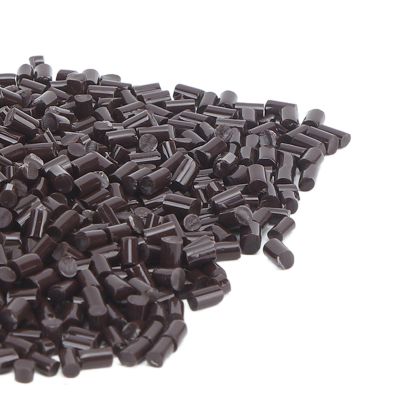 100g Hair Extension Fusion Keratin Glue Tips Rebond Granules Beads, Keration Glue Granule Bead, Keratin Glue Granule Pellets for Hot Fusion Nail, I Tip Hair Extensions (Brown)