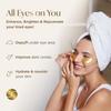 PLANTIFIQUE Gold Under Eye Patches for Puffy Eyes and Dark Circles 20+5 Pairs Under Eye Masks for Dark Circles and Puffiness Eye Gels with Collagen & Caffeine Anti Aging Gold Eye Mask Skincare view 3