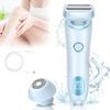 2 in 1 Electric Shaver Razors for Women, Shaver, Electric Shaver,Women Electric Shaver, Digital Display, Razor,Wet & Dry Use, for Armpit/Legs/Arms(Blue) view 1