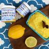 Moroccan Lemon Dead Sea Salt Scrub | Face & Body | Non clogging | Argan oil | Natural exfoliator || Made in Canada - Muslim Cosmetics - Moroccan Lemon Scrub (8oz (240ml)) view 3
