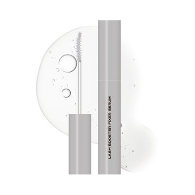 ENTROPY MAKEUP Brow & Lash Enhance Boost Fixer Serum - Eyelash Growth Serum for Fuller Lashes & Brows, Biotin & Madecassoside Nourishment, Visible Results in 14 Days, Vegan & Cruelty-Free, 0.24 Oz