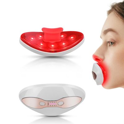 PODEC Electric Lip Vacuum Plumper, 2 in 1 Lip and Eye Care Tool, 95F to 122F 4 Levels Temps Adjustable, for Anti-Aging, Smooth Lip Wrinkles, Lip Plumper and Reduce Dark Circles