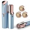 Facial Hair Remover for Women Blue Color with 3-pc Replacement Heads view 1
