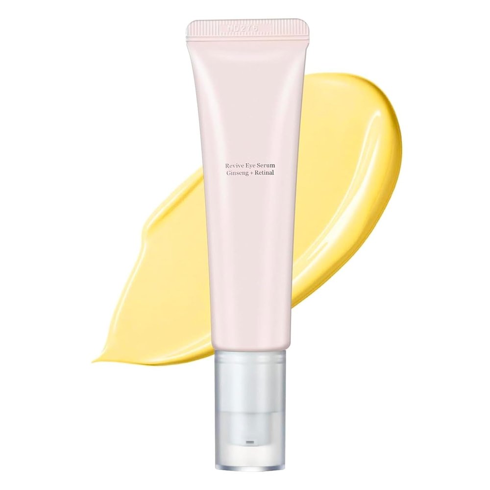 Revive Eye Serum, Eye Cream for Dark Circles, Wrinkles & Puffiness, Visibly Smoothes Fine Lines, Daily Use, 30ml, 1 fl.oz