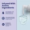 10oz Conductive Gel For Microcurrent Devices - Collagen Peptides & Hyaluronic Acid Boost Skin Radiance - Locks in Moisture for 24 Hours view 3