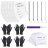 40pcs Piercing Needles Kit - Usiriy Piercing Kit 20G 18G 16G 14G 12G Mixed Ear Piercing Needles Nose Piercing for Septum Belly Button Tongue Nipple Eyebrow Lip Piercing view 1