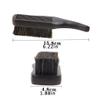 DJFKDYHPE Combing Brush for Men and Women Beard Brush Shredded Hair Brush Men's Ebony Hair Cutting Cleaning Brush Beard Shaving Brush Bristles Household Goods Comb Barber Comb Comb for Curly Hair(B) view 2
