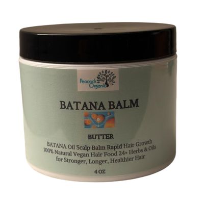 Batana Oil Shampoo and Conditioner Set - Batana Oil Promotes Rapid Hair Growth & Vibrant Shine Hair - Scalp Nourishment - 8 fl oz (Batana Oil Balm Butter, 4oz)