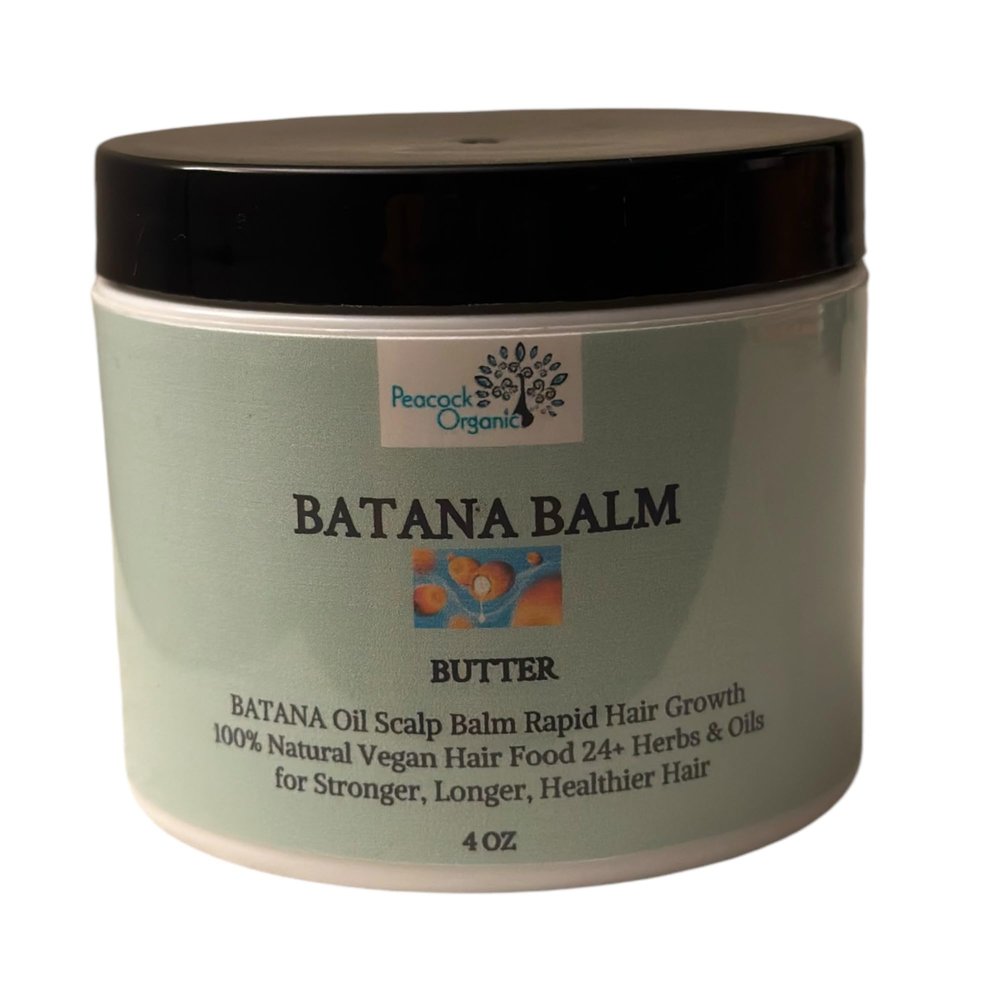 Batana Oil Shampoo and Conditioner Set - Batana Oil Promotes Rapid Hair Growth & Vibrant Shine Hair - Scalp Nourishment - 8 fl oz (Batana Oil Balm Butter, 4oz)