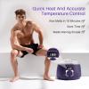 BLITZWAX Single Waxing Pot, Hard Wax Warmer for Face, Legs, Bikini, Brazilian and Body, for 16 oz, At Home Hair Removal Kit, for Men, Beginner Friendly, Quick Heating, Precise Temperature Control view 2